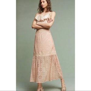 •NWOT•Anthropologie Queens& Pawn Maxima Lace Skirt